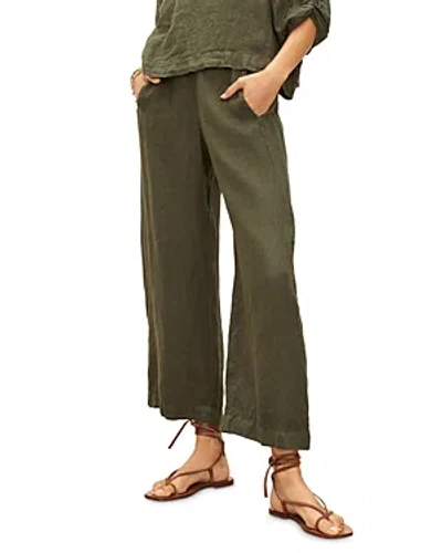 Velvet By Graham & Spencer Lola Pull-on Pants In Green