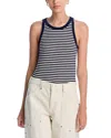 Velvet By Graham & Spencer Lua Tank Top In Navy