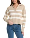 Velvet By Graham & Spencer Lucie Cashmere-blend Sweater In Brown