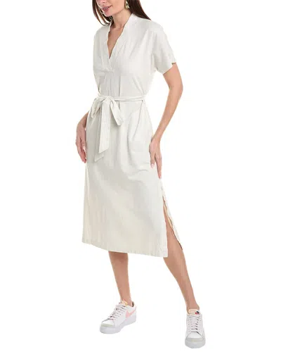 Velvet By Graham & Spencer Nora Midi Dress In White