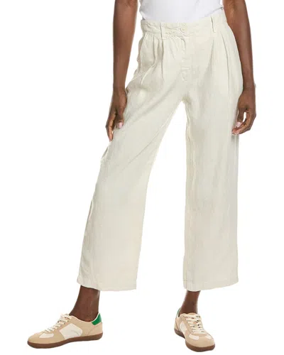 Velvet By Graham & Spencer Pomona Linen Pant In Beige