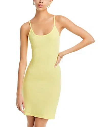 Velvet By Graham & Spencer Womens Cami Casual Mini Dress In Yellow
