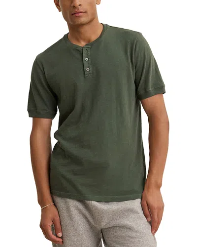 Velvet By Graham & Spencer Short Sleeve Henley In Caper
