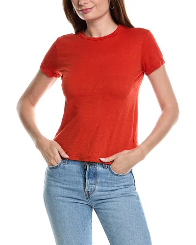 Velvet By Graham & Spencer Sierra T-shirt In Red