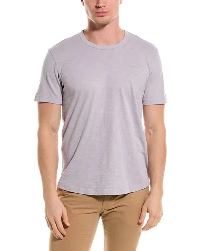 Velvet By Graham & Spencer Slub T-shirt In Gray