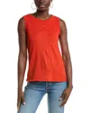 Velvet By Graham & Spencer Solid Tank In Red
