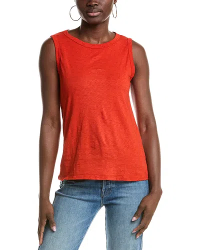 Velvet By Graham & Spencer Solid Tank In Red
