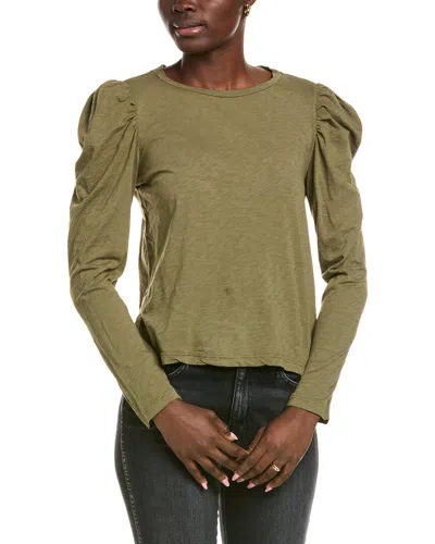 Velvet By Graham & Spencer Top In Green