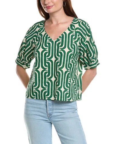 Velvet By Graham Spencer Top In Green ModeSens