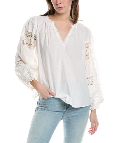 Velvet By Graham & Spencer Top In White