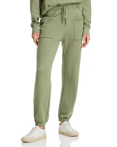 Velvet By Graham & Spencer Westlake Jogger Pants In Army Green