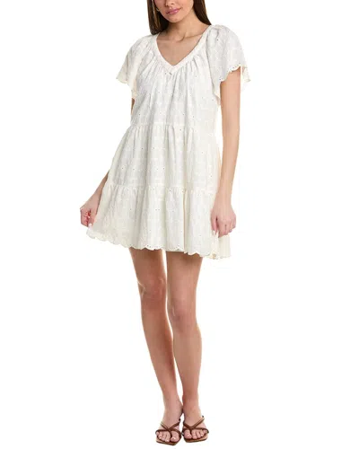 Velvet By Graham & Spencer Wynette Mini Dress In White