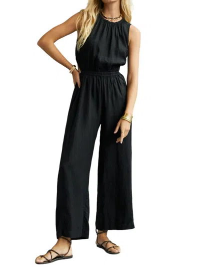 Velvet By Graham & Spencer Vivi Cut-out Jumpsuit In Black