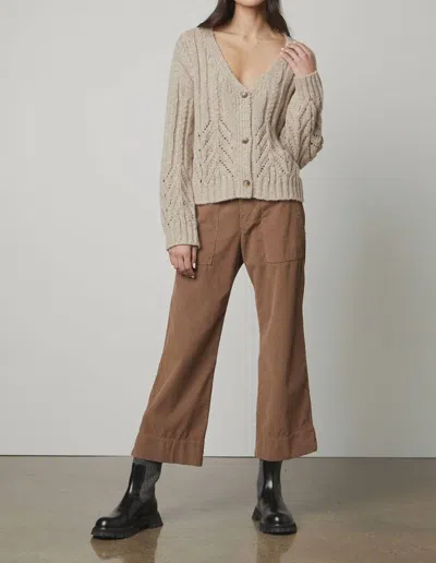 Velvet By Graham & Spencer Women's Vera Pant In Barley In Brown