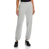 Velvet By Graham & Spencer Womens Elastic Waist Elastic Bottoms Sweatpants In Heather Grey