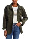 Velvet By Graham & Spencer Albany Reversible Faux Shearling Jacket In Green
