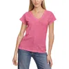 Velvet By Graham & Spencer Jilian Cotton Tee In Pink