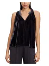 Velvet By Graham & Spencer Prima Sleeveless Top In Navy In Blue