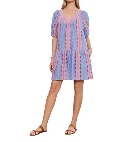 Velvet By Graham & Spencer Zoelle Dress In Multi