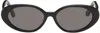 Velvet Canyon Black 'the Poet' Sunglasses In Black