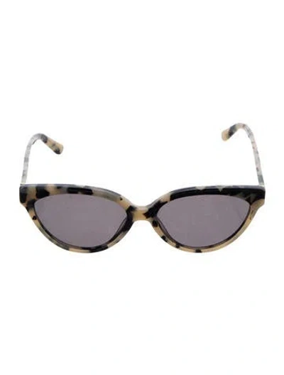 Pre-owned Velvet Canyon Cat-eye Tinted Sunglasses In Neutrals