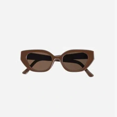 Velvet Canyon Cocao "cat" Sunglasses In Brown