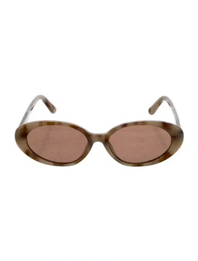 Pre-owned Velvet Canyon Round Tinted Sunglasses In Neutral