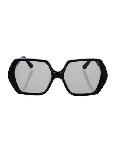 Pre-owned Velvet Canyon Square Tinted Sunglasses In Black