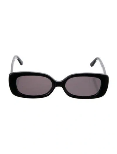 Pre-owned Velvet Canyon Square Tinted Sunglasses In Black