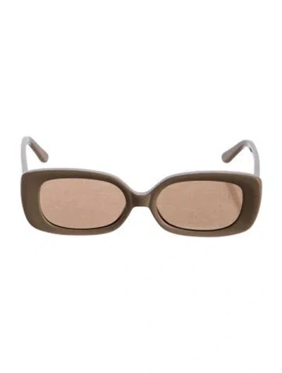 Pre-owned Velvet Canyon Square Tinted Sunglasses In Neutral