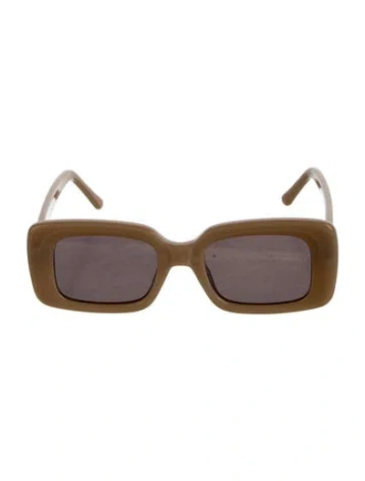 Pre-owned Velvet Canyon Square Tinted Sunglasses In Neutral