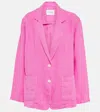 Velvet Cassie Blazer In Flamingo