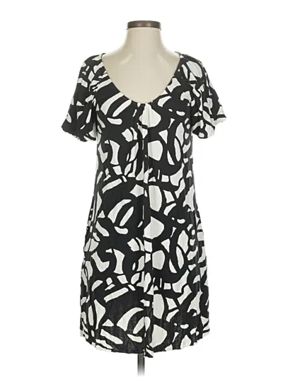 Pre-owned Velvet Casual Dress In Black