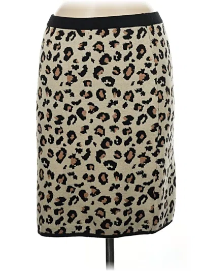 Pre-owned Velvet Casual Skirt In Brown