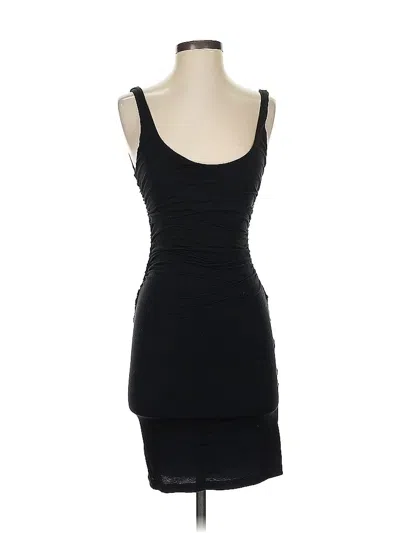 Pre-owned Velvet Cocktail Dress In Black