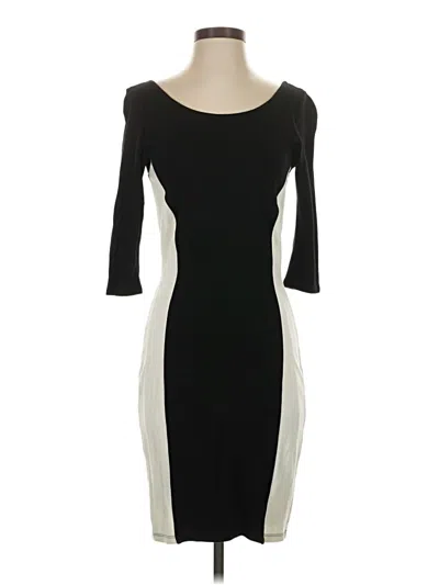Pre-owned Velvet Cocktail Dress In Black