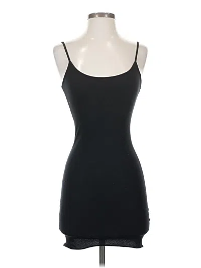 Pre-owned Velvet Cocktail Dress In Black