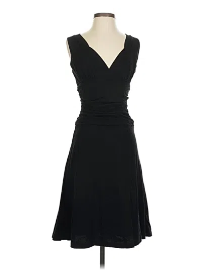 Pre-owned Velvet Cocktail Dress In Black