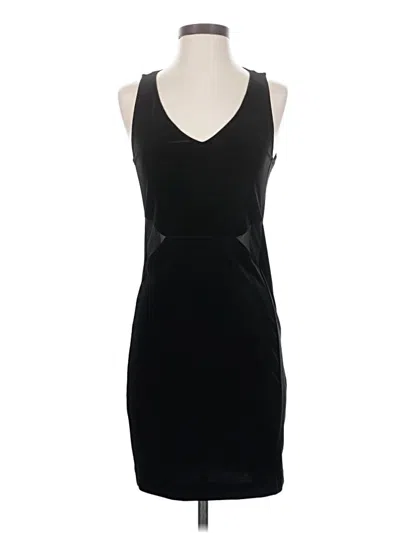 Pre-owned Velvet Cocktail Dress In Black