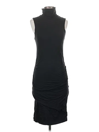 Pre-owned Velvet Cocktail Dress In Black