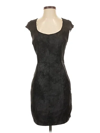 Pre-owned Velvet Cocktail Dress In Black