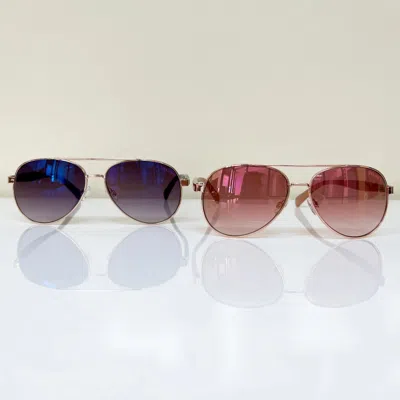Velvet Eyeware Aviator Flash Luxe Sun Set