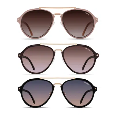 Velvet Eyeware Aviator Medium Sunglass Style Box
