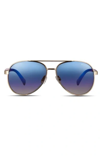 Velvet Eyewear Bonnie Sunglasses In Blue