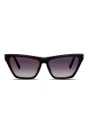 Velvet Eyewear Helen Sunglasses In Black