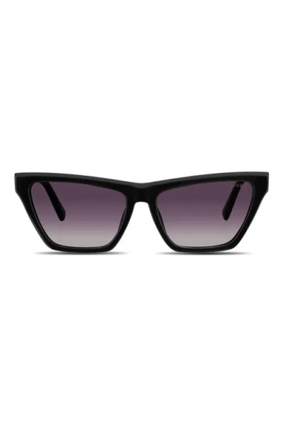 Velvet Eyewear Helen Sunglasses In Black
