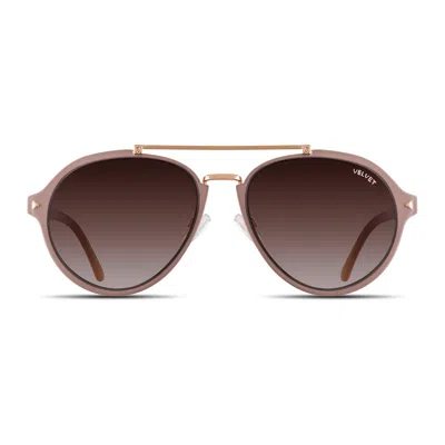 Velvet Eyewear Jesse Aviator Sunglass