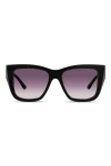 Velvet Eyewear Marsha Sunglasses In Black
