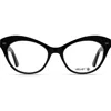 Velvet Eyewear Minnie 54mm Cat Eye Optical Glasses In Black