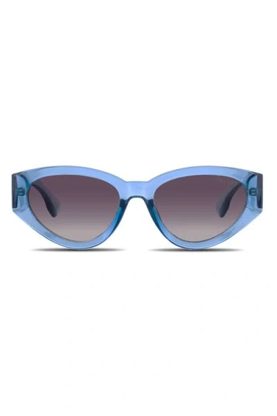 Velvet Eyewear Rosa Sunglasses In Blue